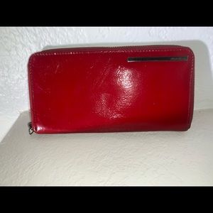 Red Kenneth Cole Reaction Wallet